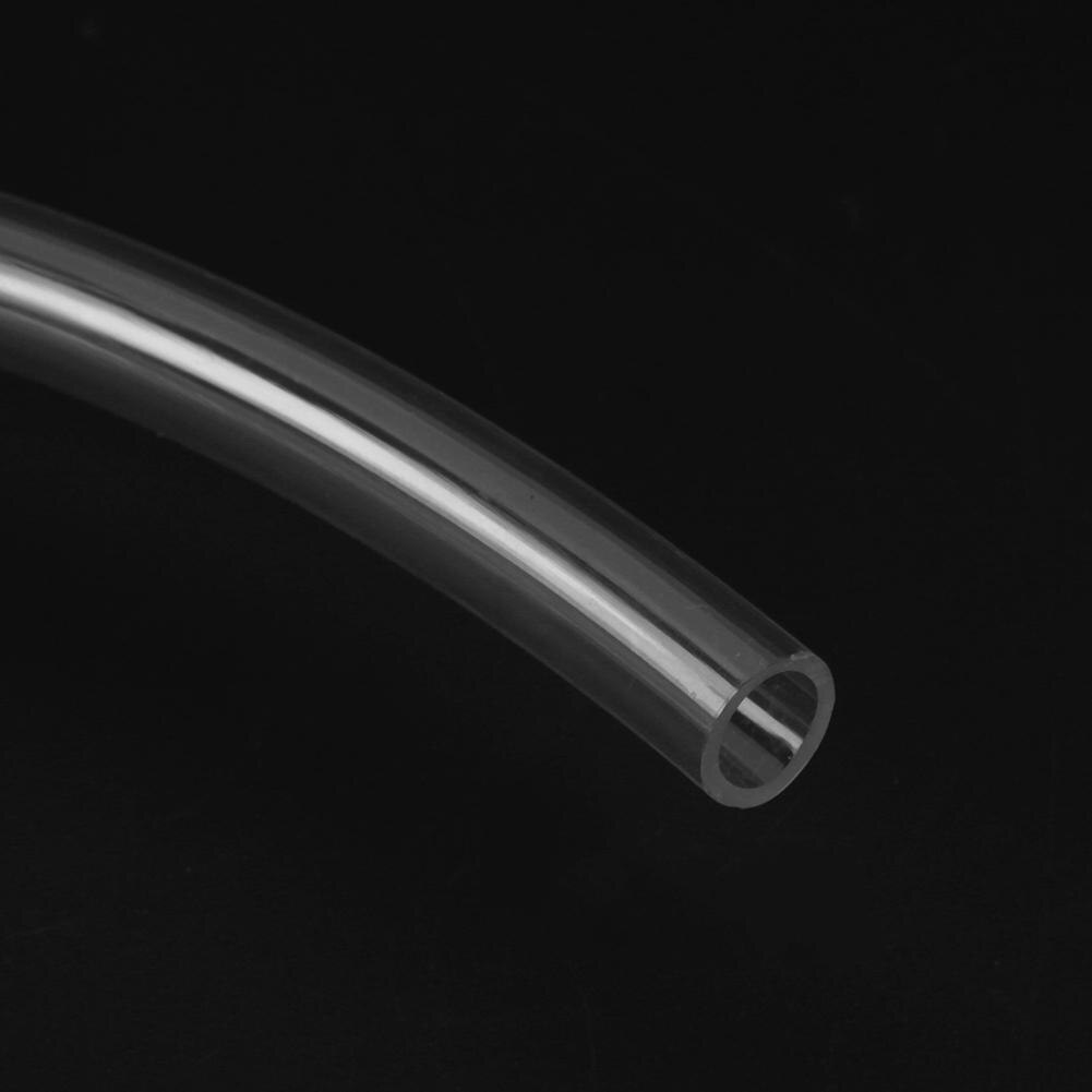 2m/6.56ft 9.5x12.7mm Transparent Clear Soft PVC Pipe Tube for Computer PC Water Cooling System