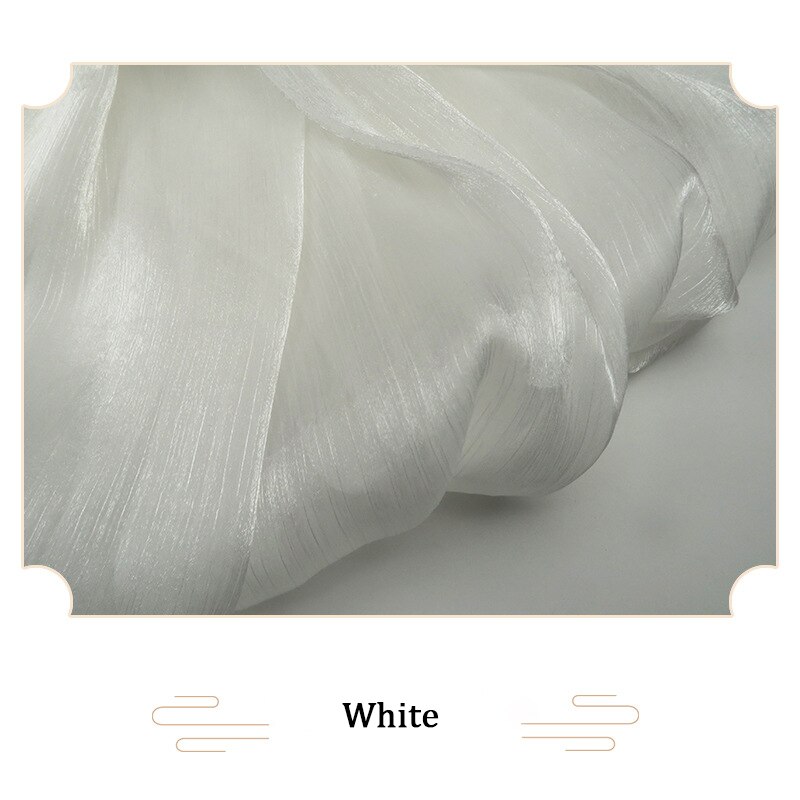 Organza Tule Stof Achtergrond Gordijnen Voor Wedding Party Home Decor Stof Voor Trouwjurk Diy Naaien 50cmX150cm: Black