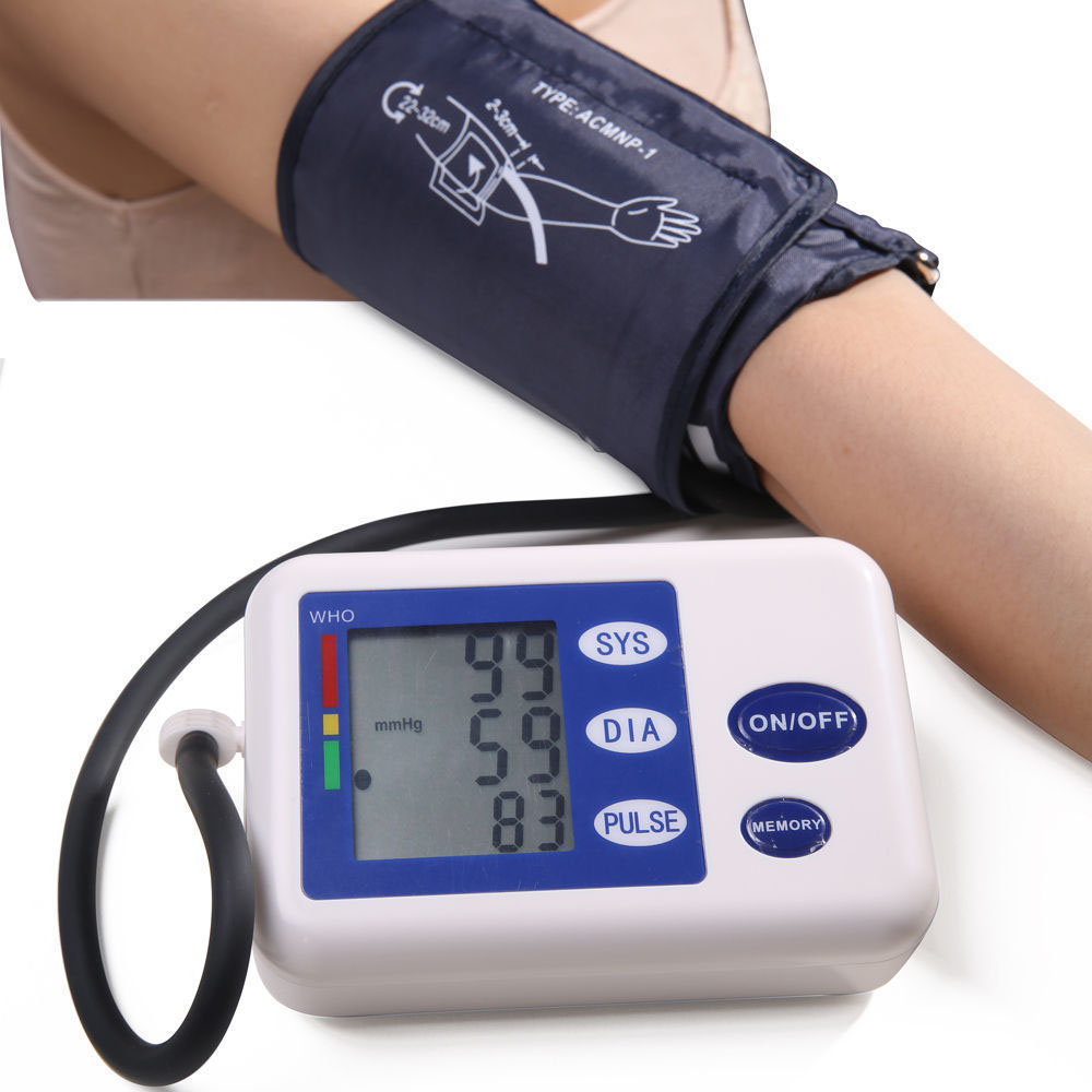 Tonometer Bloeddrukmeter Arm Bloeddrukmeter Pulse Monitor Gezondheidszorg Monitoren Digitale Bovenste Draagbare Bloeddruk Meter