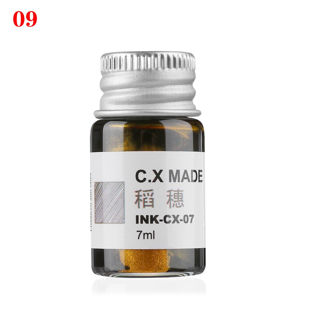 7ml Signature Pen Non-carbon Ink Stationery Painting Ink Fountain Dip Pen Calligraphy Writing Painting: 9
