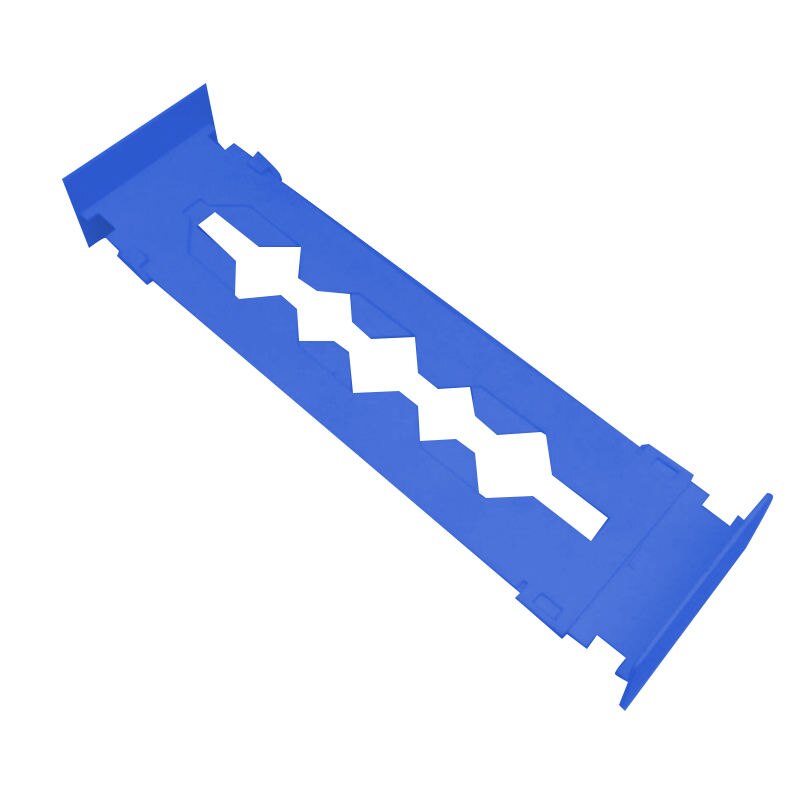 Storage and finishing drawer partition free expansion partition household storage combination portable partition: blue