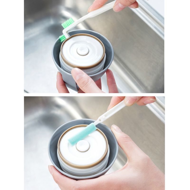 3 stücke Reinigung Pinsel Haushalt Lange Griff Baby Milch Flasche Reinigung Pinsel 57BF