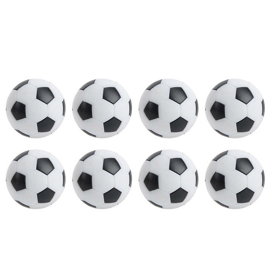 8Stck 32mm Kleine Socer Ball Mini Tisch FußBall Ball Umweltschutz Harz Art FußBall Tabelle Spiel Maschine Zubehör