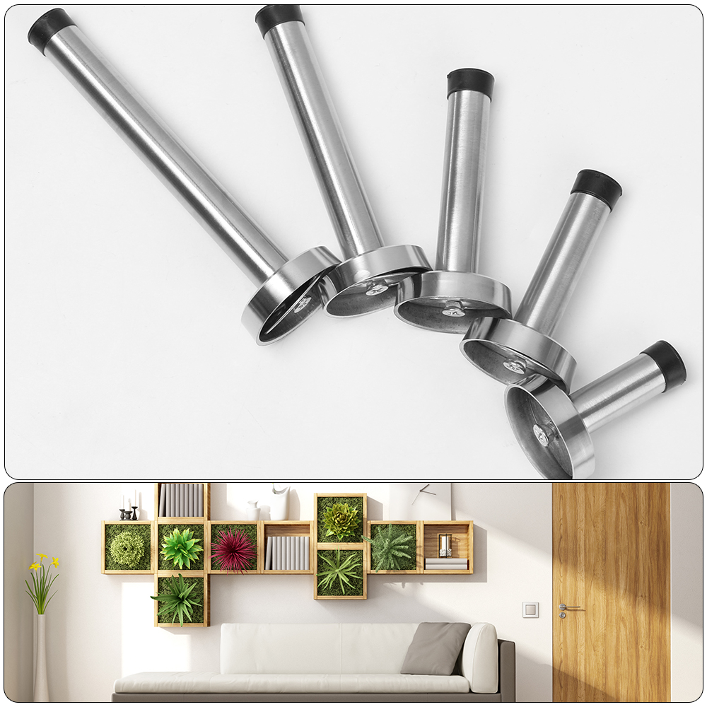Deur Stop Protector Geluid Demping Deur Houder Dual Gebruik Zelfklevende Wandmontage Rubberen Stop Buffer Voorkomen Botsing