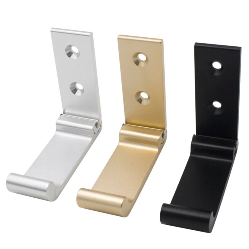 Haczyki na ubrania ciężki obowiązek składane haki ścienne haki na ręczniki oszczędność miejsca aluminiowy haczyk robić łazienki robić wieszania ubrań kapelusze N1HF