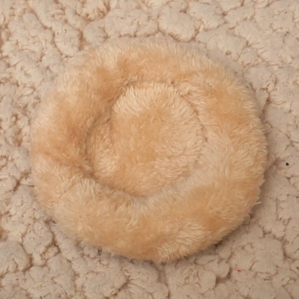Slapende Hamster Slaapbed Hond Zachte Fleece Cavia Bed Winter Huisdier Benodigdheden Kleine Dieren Kooi Mat: S / SCARLET