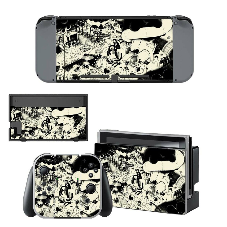 Vinyl Skin Vinyl Decal For Nintend Switch Skin Stickers NS Controller & Console Cover Protective Stickers