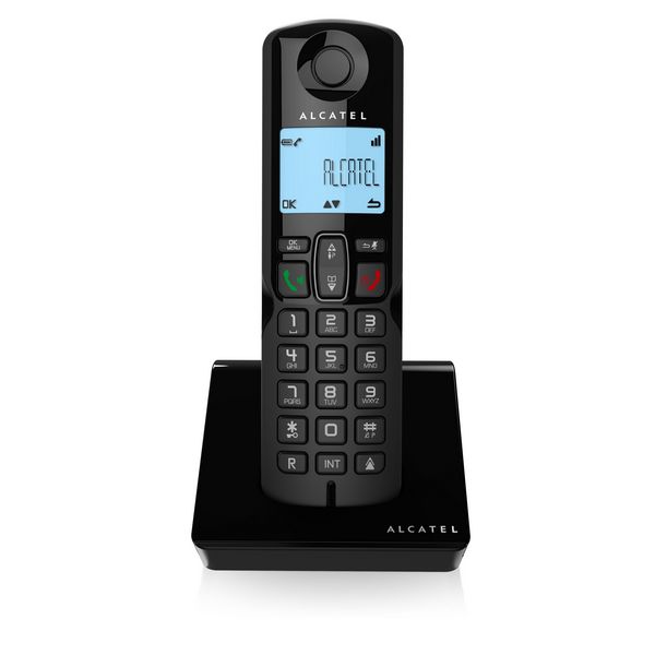 Drahtlose Telefon Alcatel S250 DECT Schwarz