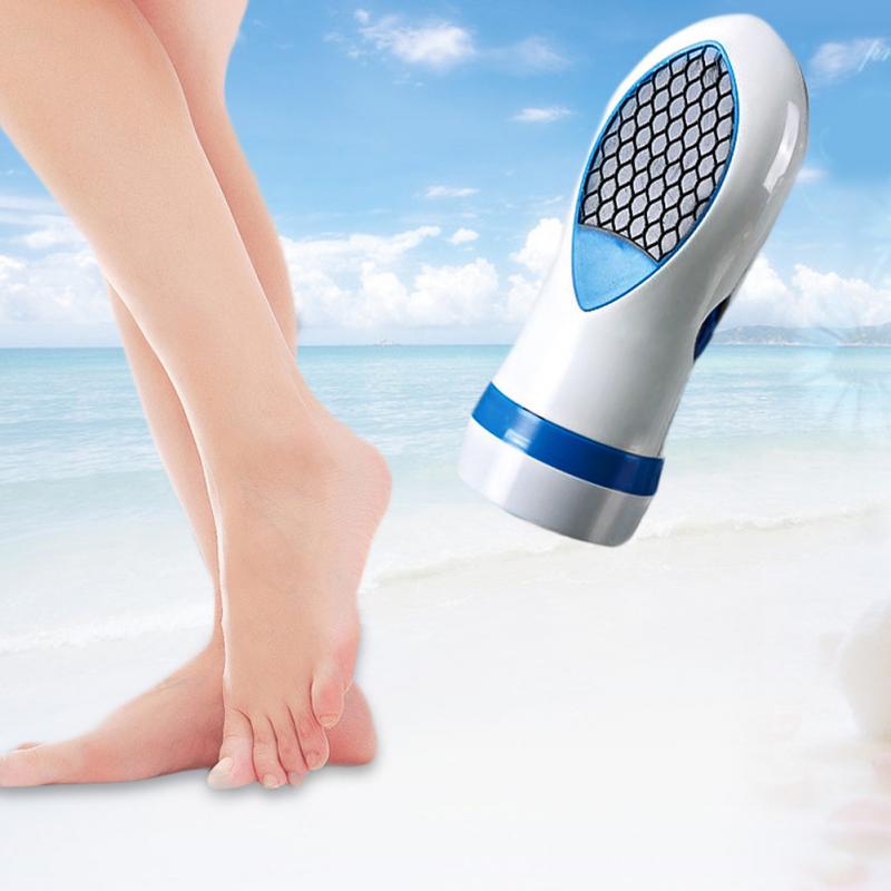 Lima Eléctrica para Pies - Pedi Spin Eliminador de Callos - Funciona a Pilas - Herramienta Plástico Cuidado de Pies