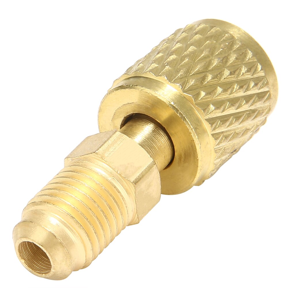Adaptateur de tête Mobile r, raccord mâle 1/4 x W 5/16 SAE pour climatisation R410A R22 R407 R32 outil de réfrigération