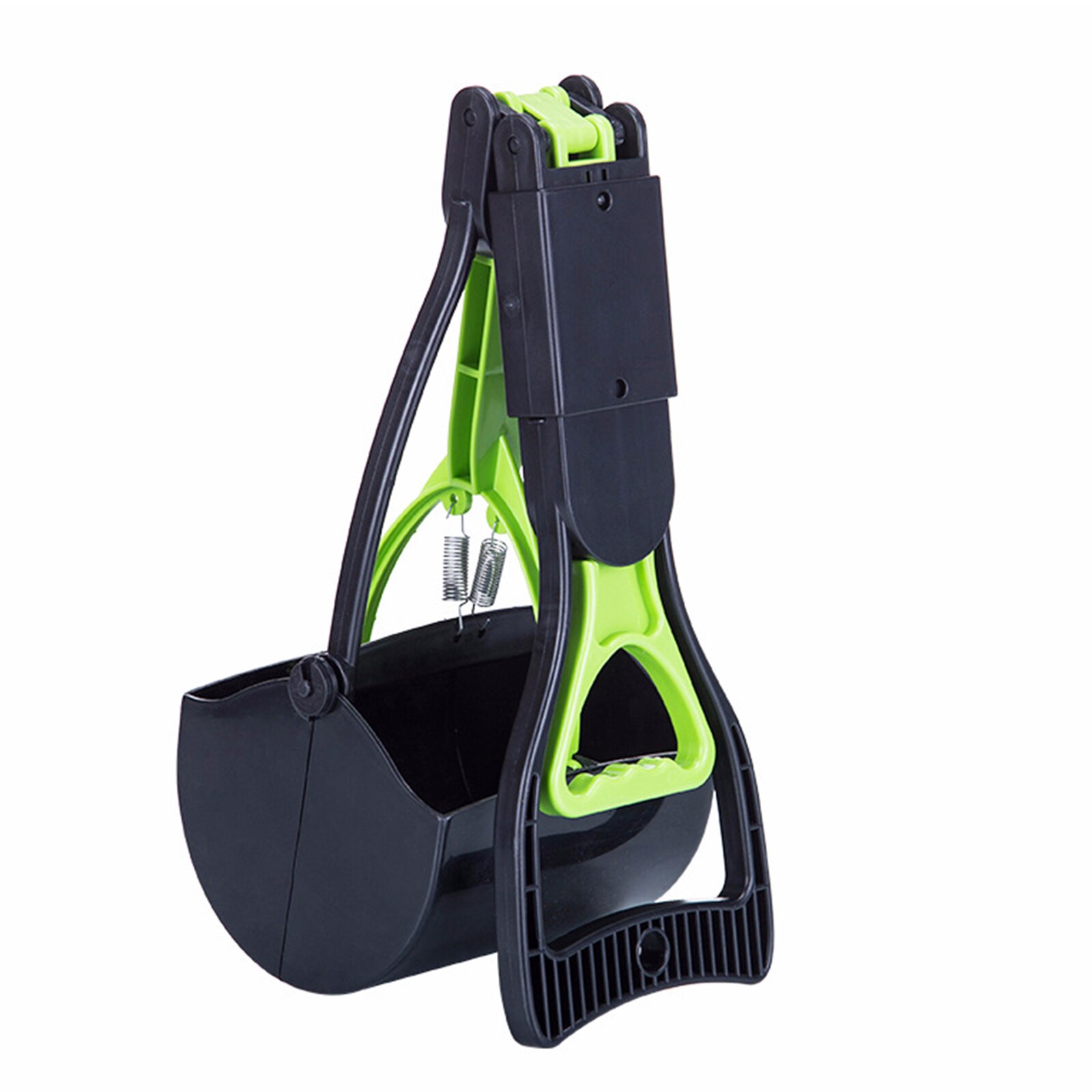 Hond Pooper Scooper Met Opvouwbare Lange Handvat Draagbare Huisdier Katten Pooper Scooper Voor Huisdieren Outdoor Gazon Travel Camping Wandelen: Green