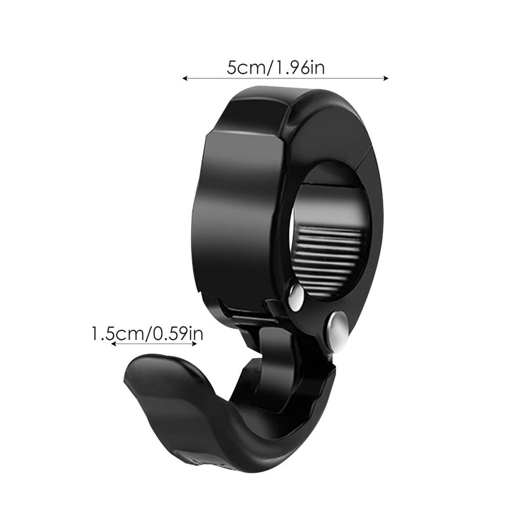 Elektrische Scooter Haak Fiets Draaghaak Klauw Opbergtas Haak Heavy Duty Elektrische Scooter Hanger Haak Elektrische Fiets Hang Tas: Black