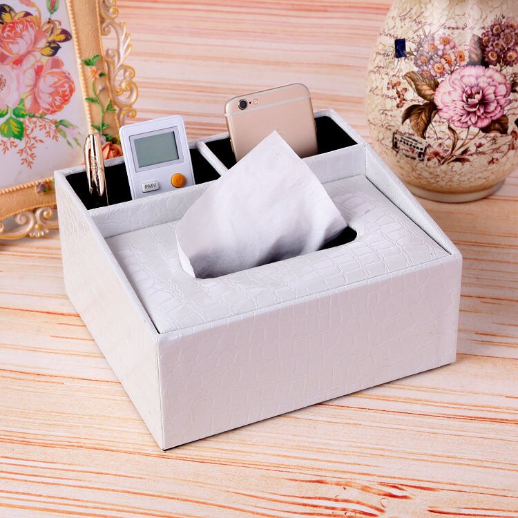 Container Tissue Box Cover Black Cute Small Tissue Box Vintage Leather Hanging Servilleteros Napkin Dispenser EA60ZJ: Style 12