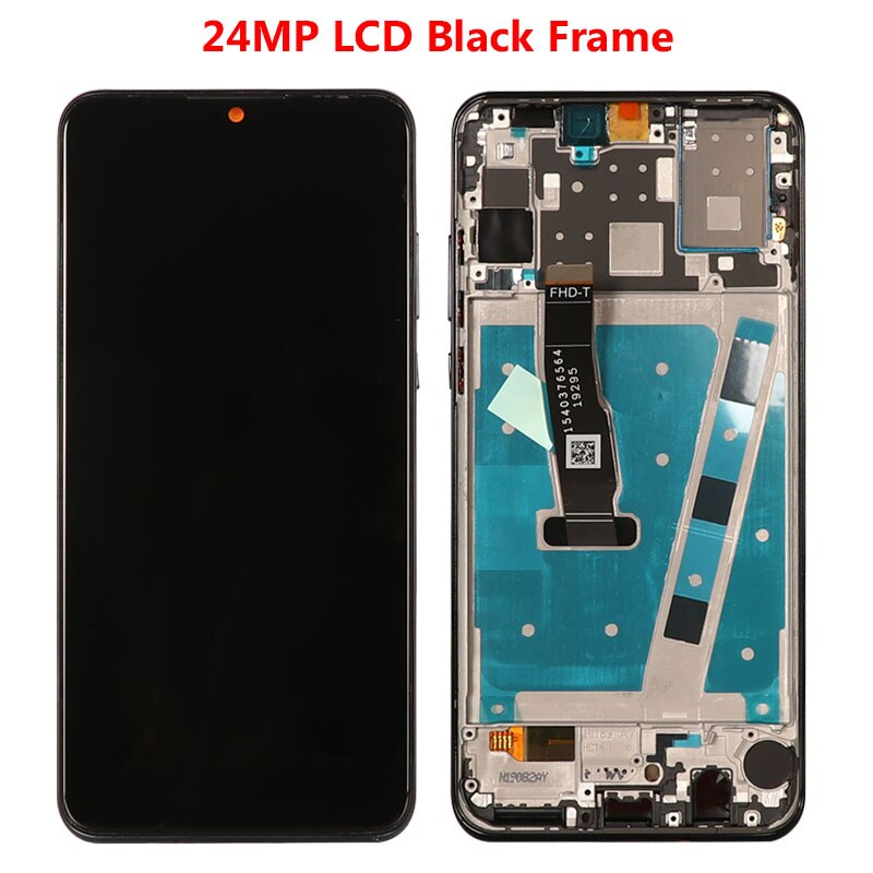 LCD Für Huawei P30 Lite 4GB 6GB MAR-LX1A LX1M LX2 L21A L01A LCD Display Touch Screen Für Huawei nova 4e LCD Display Ersatz: 24MP LCD Black Frame