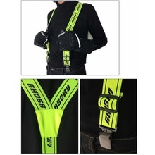 Motorfiets Motorcross rider elastische broek bretels Y Verstelbare Clip op Bretels