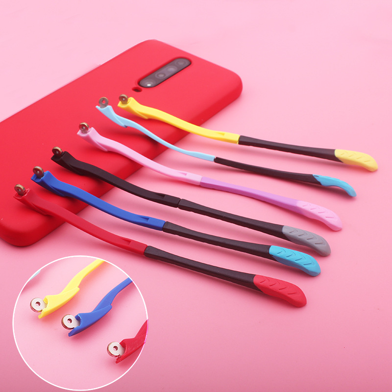 Patillas de gafas de dientes de Metal para niños, tornillos de Metal, patillas de , accesorios para gafas para piernas