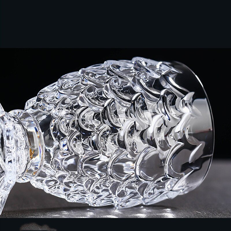 Crystal Bier Glas Helder Ananas Vormige Whiskey Glazen Bruiloft Drinken Glas Drinkware Tumbler Set Voor Water Wijn