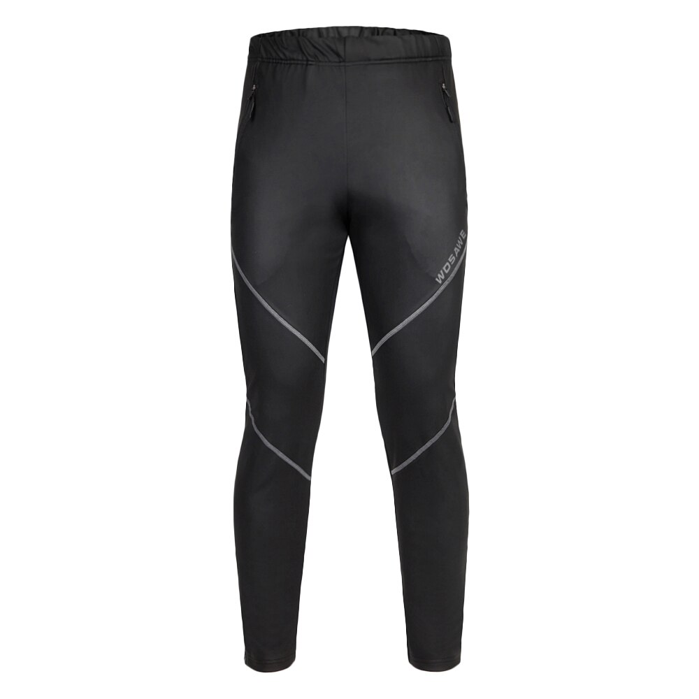Winter fietsbroek winddichte broek warme fietsbroek lange sport fiets fitnessbroek reflecterende fietskleding: Bc153 / M