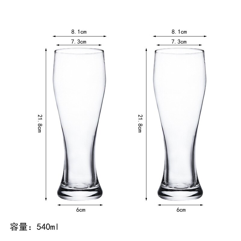 2 st/set ölglas rolig mjölk vin juice glaskopp party bar club drinkware vodka whisky champagnemugg: Shouyao 540