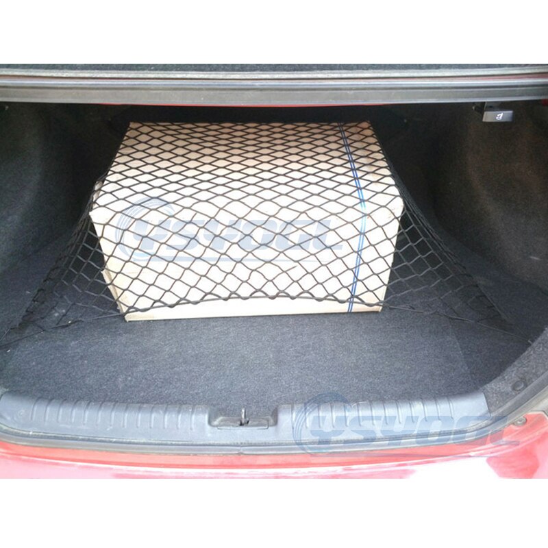 Universal bil bagasjeromsnett elastisk bagasjenett lastorganisator oppbevaring nylon strekkbar bilinteriør nettingnettverkslomme
