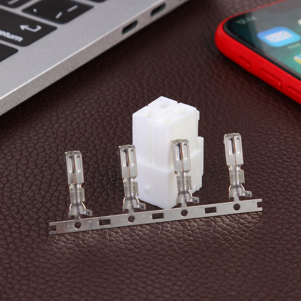 4-Pin Power Connector Plug for Icom IC-7000 IC-7100 IC-7400 IC-7600 Radio