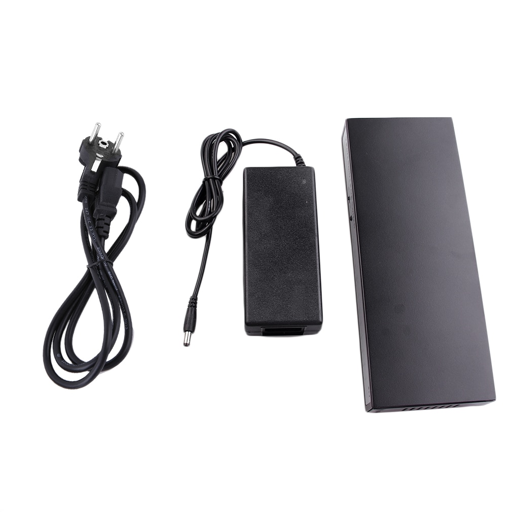 Interruptor estándar IEEE 802, 3af/at 9 + 1 puertos, 10/100Mbps, Ethernet, POE, para Dispositivo de cámara IP, CF1009VP-E negro
