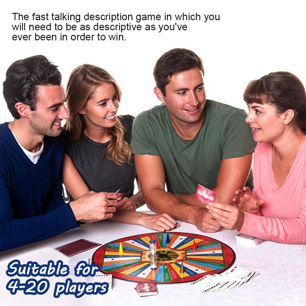 Educativi Interazione Festa A Casa Multiplayer Veloce Parlare Descrizione di Intrattenimento Divertente Giocattolo Gioco Da Tavolo Descrivere Parola Regalo