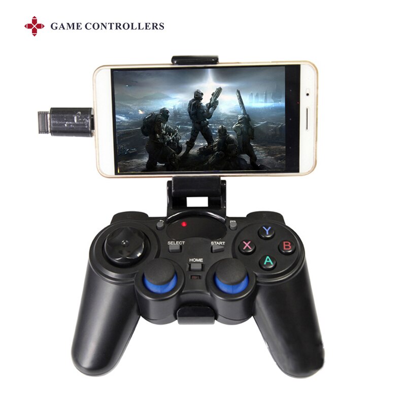 2.4G Wireless Game Gamepad Joystick Gamepad with USB Receiver for PS3 /PC/Android Smartphone/Super Console X