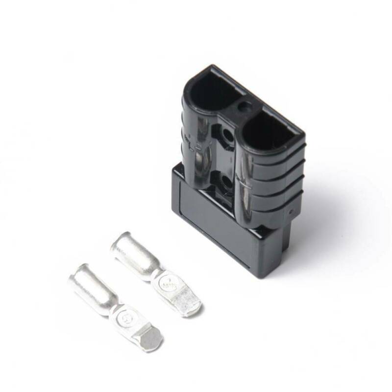 2X 50A Battery Trailer Pair Plug Quick Connector Kit Connect Disconnect Winch