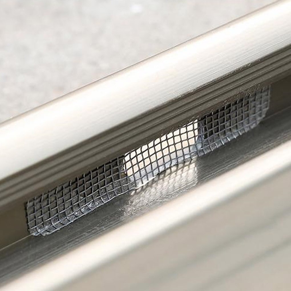 Window Door Screen Patch Repair Kit Self-adhesive Window Drain Hole Repair Patches Sheet