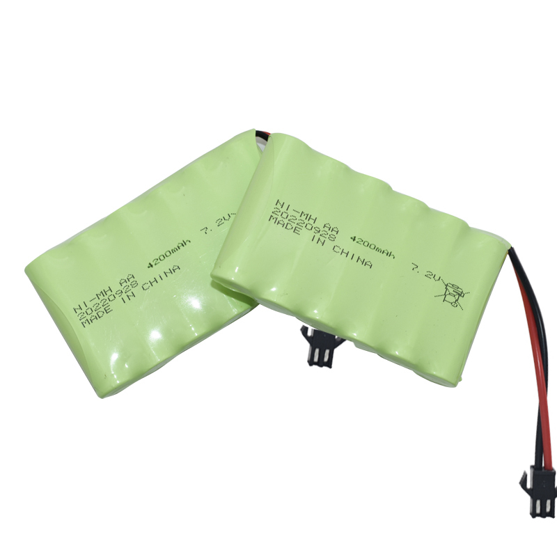 7.2v 4200mAh Nimh AA Bateria robić zabawek Rc Samochody Czołgi Roboty Pistolet Ulepszony 3000mah Akumulator robić łodzi Rc 7.2V Akumulator