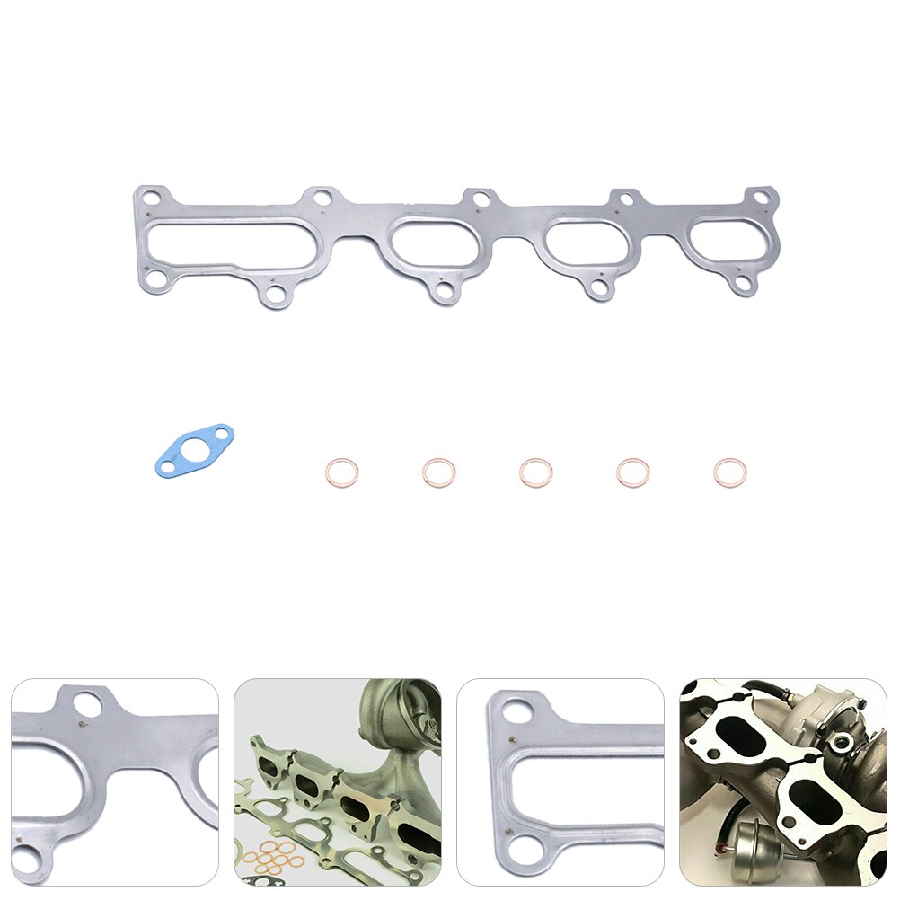 Kit de pernos de junta de colector de escape , pieza de automóvil de repuesto, 1 Juego