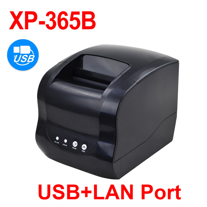 Impresora térmica de etiquetas Xprinter 365B, pegatina de código de barras, impresora de recibos, compatible con 20-80mm, máquina de impresión 2 en 1 para Android iOS Windows: Verde / Enchufe británico