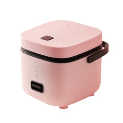 1.2l mini riskokare 1-2 person intelligent automatisk hushållskök spis hem kök riskokare bärbar matvärmare: Rosa