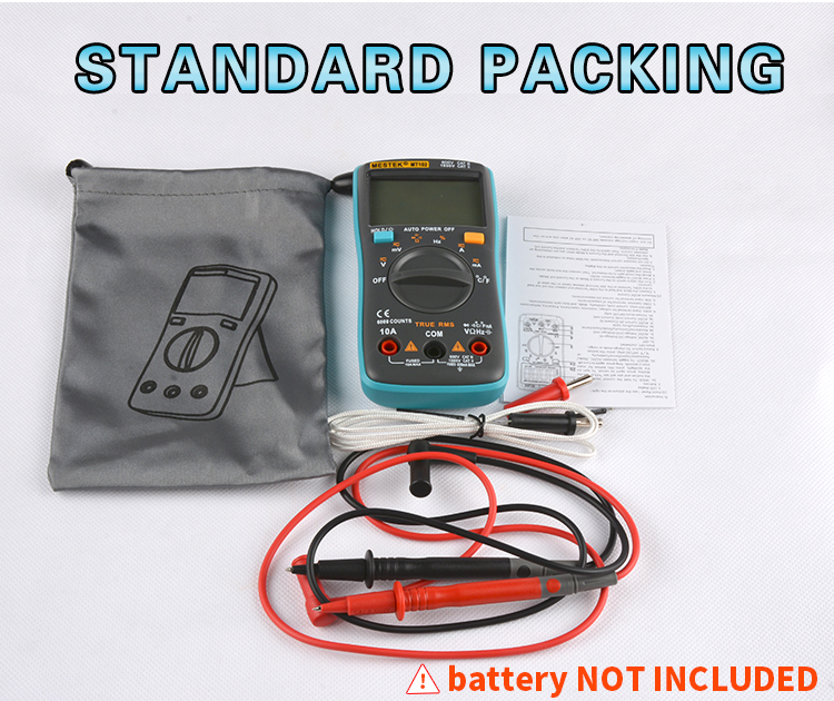 digital multimeter probe tester 6000 counts digital meter multimeters multi meter multitester better than rm102