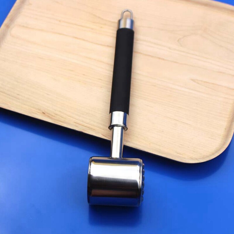 Vleesvermalser Mallet Hamer-Rvs-Dubbelzijdig Tool Voor Tenderizing, -Vaatwasmachinebestendig