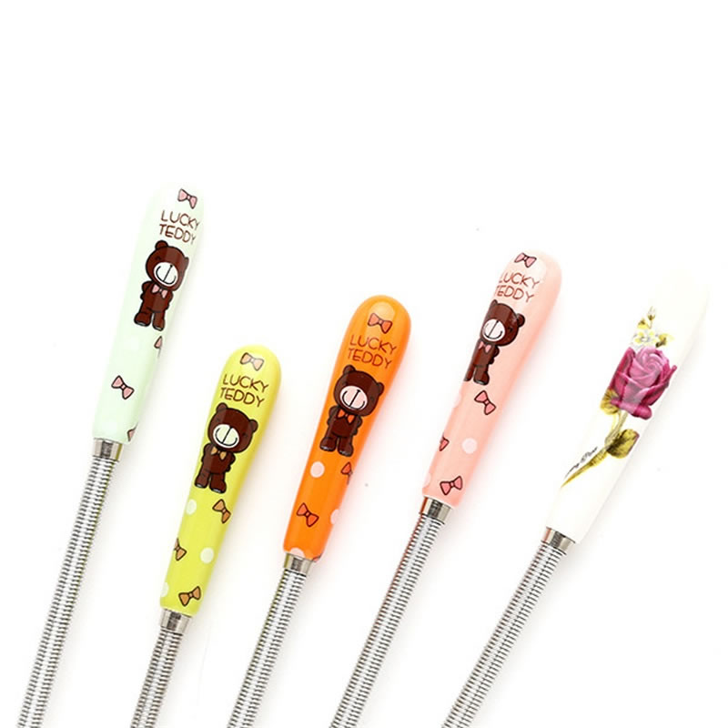 Upspirit Manual Egg Mixer with Ceramic Handle Stainless Steel Mini Hand Whisk Beater Stirrer Small Blender Kitchen Cooking Tools