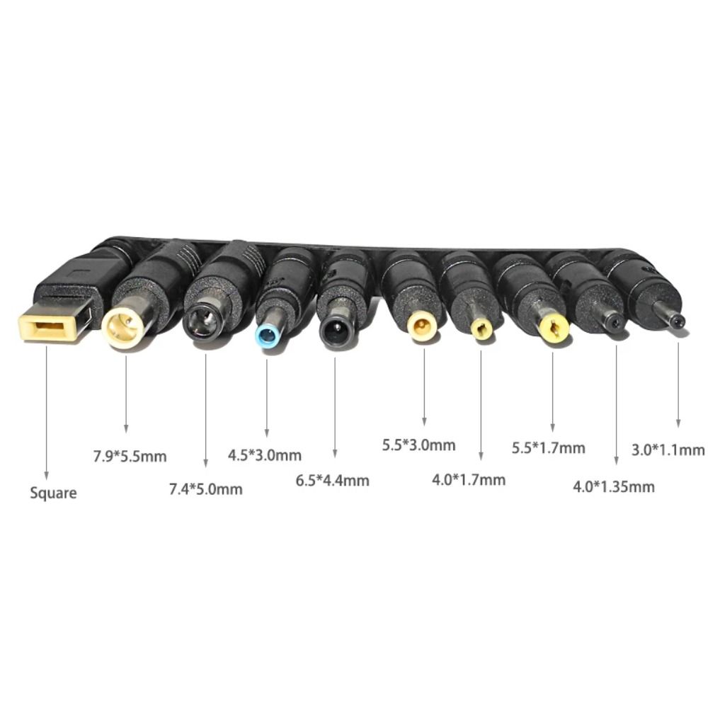 100 W Laptop-Ladegerät-Adapter Typ C auf universellen 5,5 x 2,5 mm Notebook-Ladeanschluss, Multifunktions-DC-Buchse, DC-Netzteil