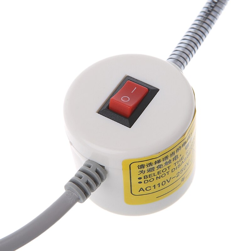 30 LED Sewing Machine Work Light Working Gooseneck Lamp with Magnetic Base EU/US Plug