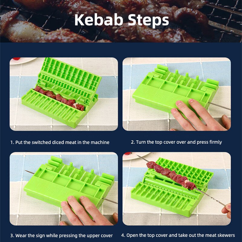 Obelix – ficelle de Barbecue multifonction, nouveauté, brochette à porter pour boeuf et porc, appareil domestique pour aliments et viande, outils