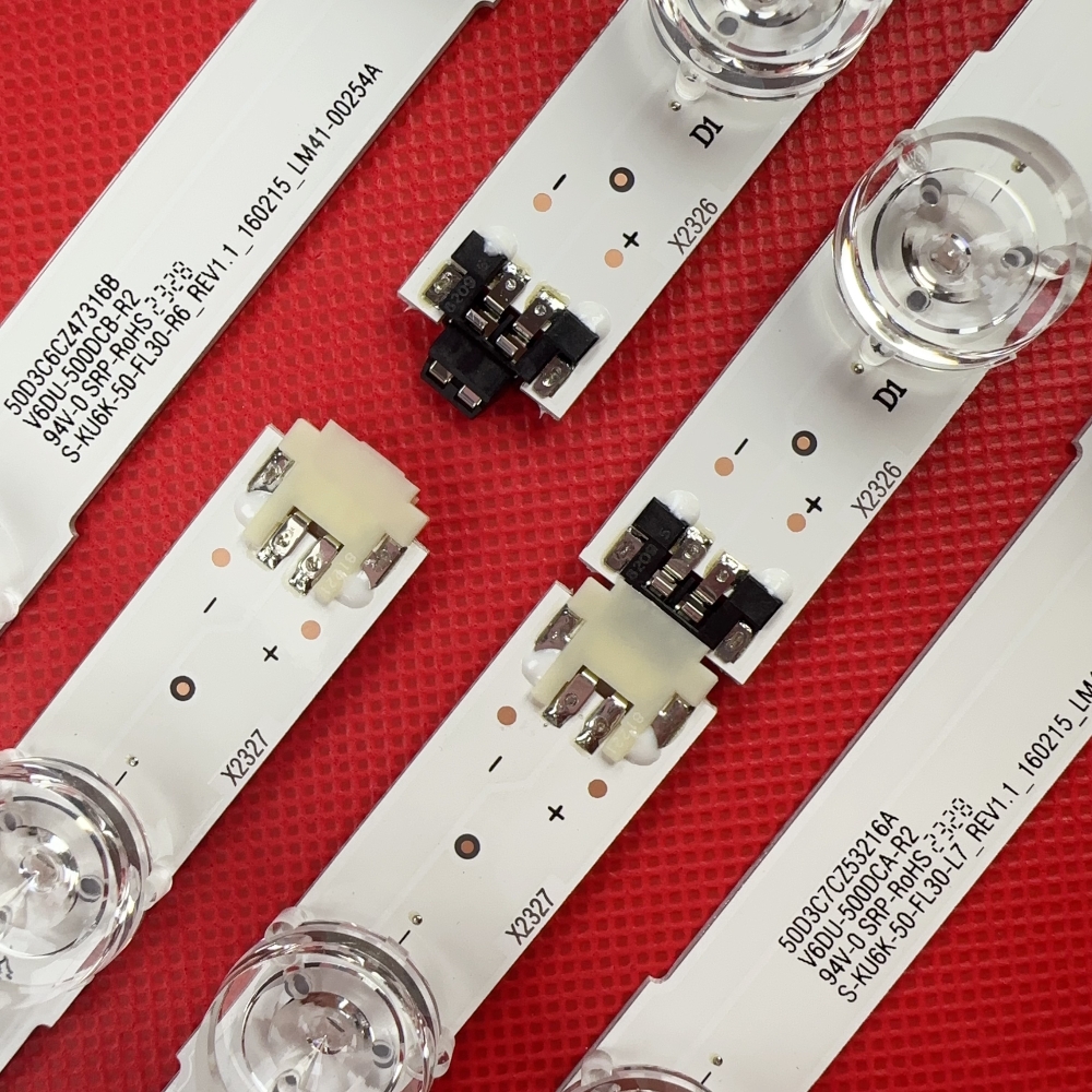 LED strip For UN50MU630 UA50KUF30 UN50KU UE50KU6000U UE50KU6020U UE50KU6000K UE50KU6079K UE50MU6120K Un50mu6103 V6DU-500DCA-R2