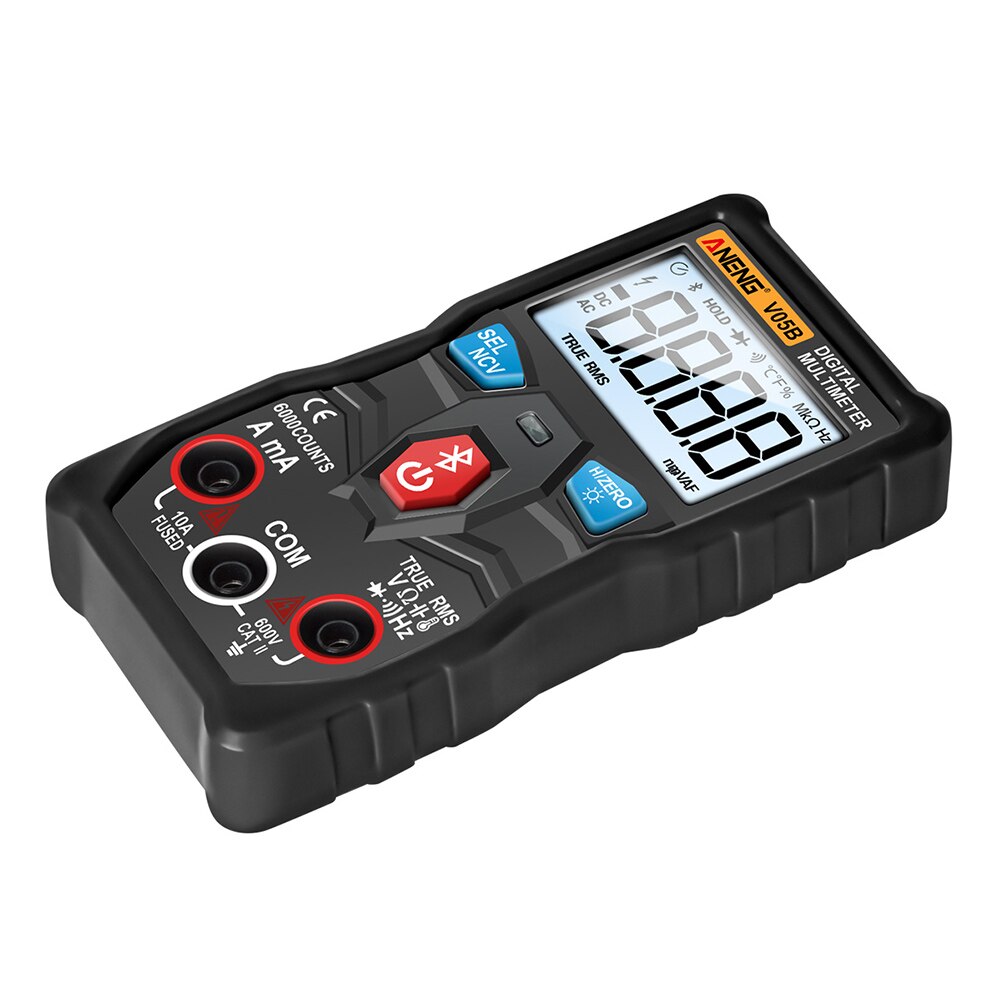 Spannung APP Control Bluetooth Wireless Digital-Multimeter Handheld Tester Analyse Messung ABS Kapazität Genaue Tragbare