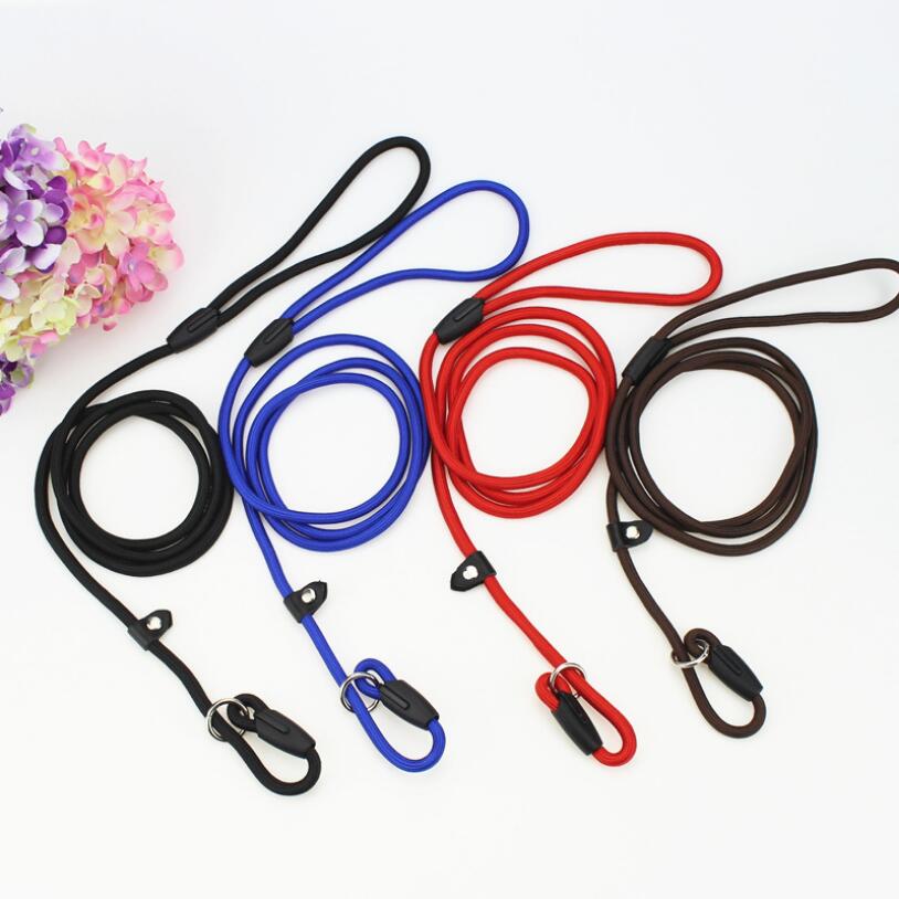 1.4 m Lopen Hondenriem Kleine en Middelgrote Hond Ronde Nylon Touw riemen Hond Keten Golden retrievers huskies Tractie Riem lock