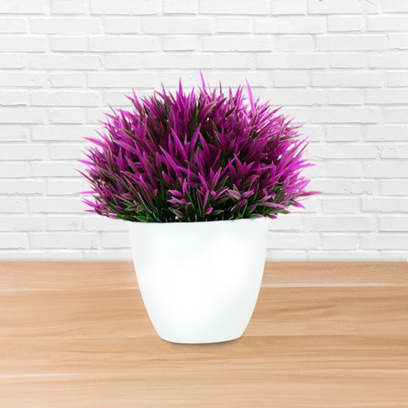 Bonsái Artificial en maceta con hojas verdes, plantas de simulación de árbol pequeño para decoración del hogar y jardín, decoraciones de mesa para fiestas de cumpleaños y bodas: B04