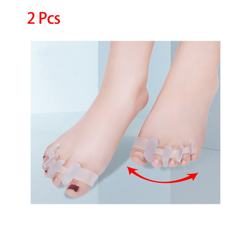 Silikon Zehen Separator Bunion Knochen Ektropion Einsteller Zehen Außen gerät Fußpflege Werkzeuge Hallux Valgus Korrektor: green