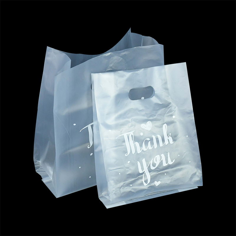 10pcs/lot Thank You Transparent Plastic Bag Bag For Fruit Bakery Food Packaging Bag Supplies