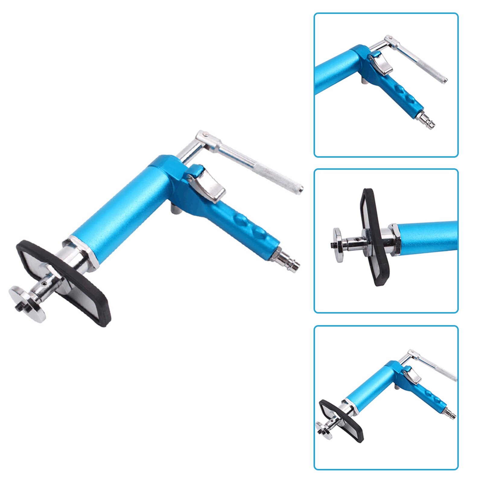Pinza de freno neumática para coche, pistón operado por aire, herramienta de servicio de viento trasero, pinza de freno de disco trasero