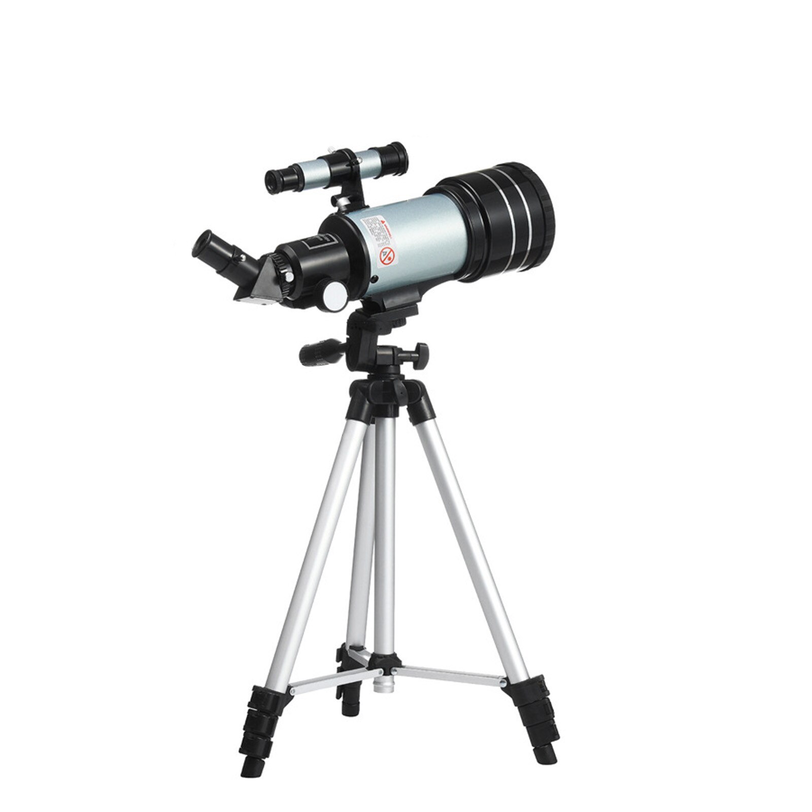 F30070 High Bracket Stargazing High Magnification High Definition Night Vision Entry Telescope For Children: E