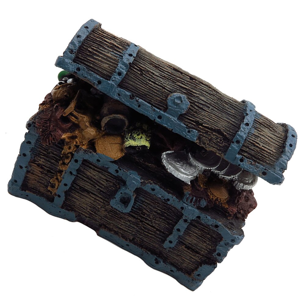 Aquarium Landscape Aquarium Decoration Fish Tank Treasure Chest Decor