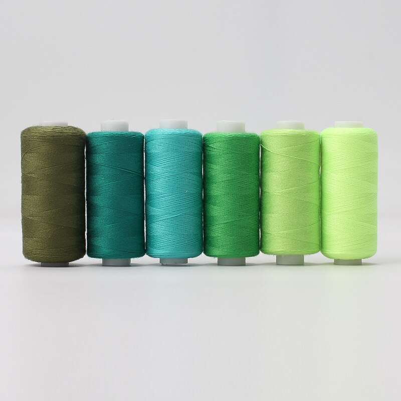 400Yards 40s/2 Polyester Yarn Sewing Thread Roll Machine Hand Embroidery Durable For Home Sewing Accessories: SA220078-6